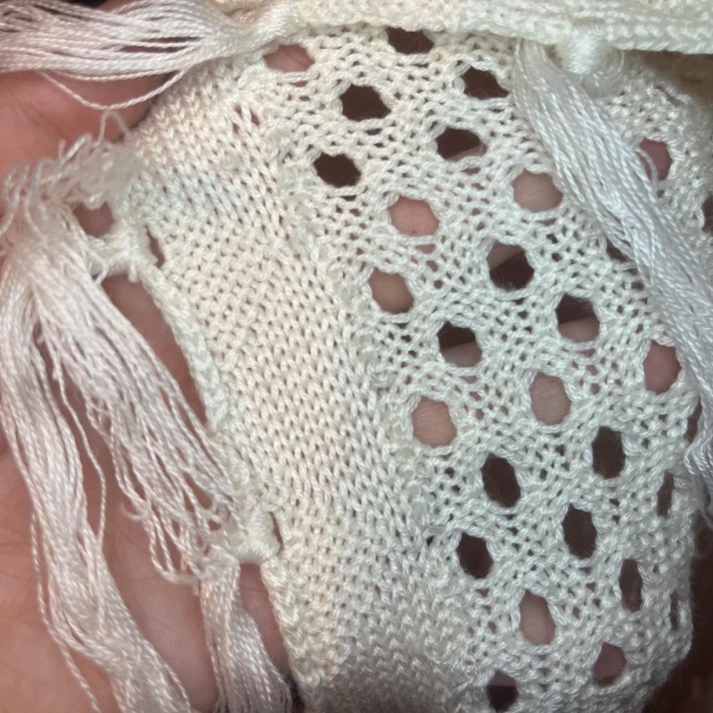 Cream Knit Sweater - Picture 5 of 6